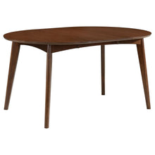 Jedda - Oval Dining Table - Dark Walnut