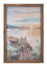 Sunset on the Water Wall Decor
