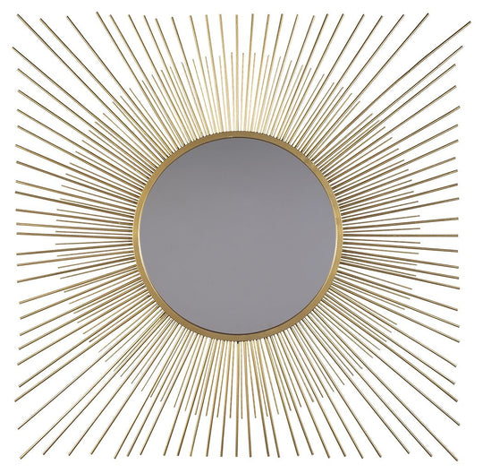 Elspeth - Accent Mirror - Gold Finish