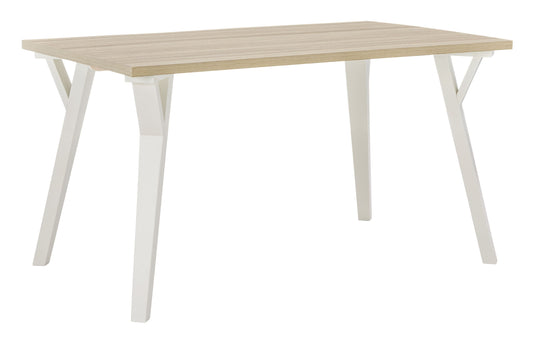 Grannen - Rectangular Dining Room Table - White