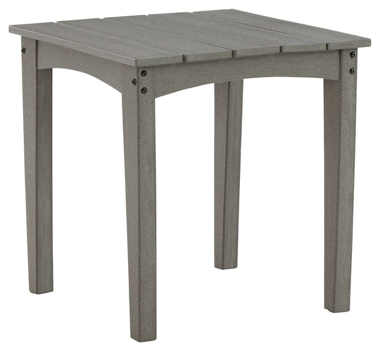 Visola - Square End Table - Gray