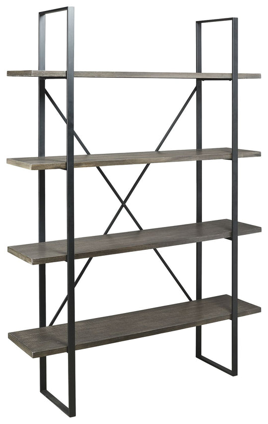 Gilesgrove - Bookcase - Black / Gray