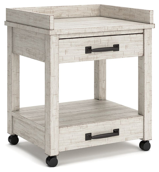 Carynhurst - Printer Stand - Whitewash