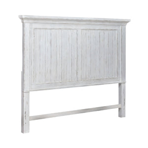 River Place - King Mansion Headboard - White
