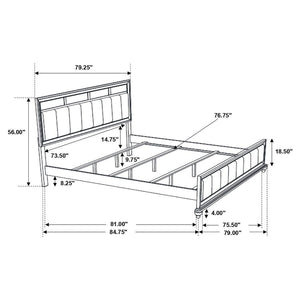 Barzini - Upholstered Bed