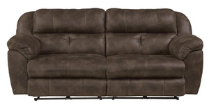 Ferrington - Power Lay Flat Reclining Sofa with Power Adjustable Headrest & Lumbar