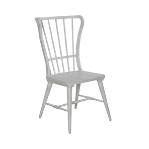 River Place - Windsor Back Side Chair (RTA) - White